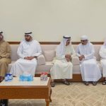 ستاد الاهلي :  حاكم أم القيوين يعزي في وفاة نوال سيف راشد التلاي